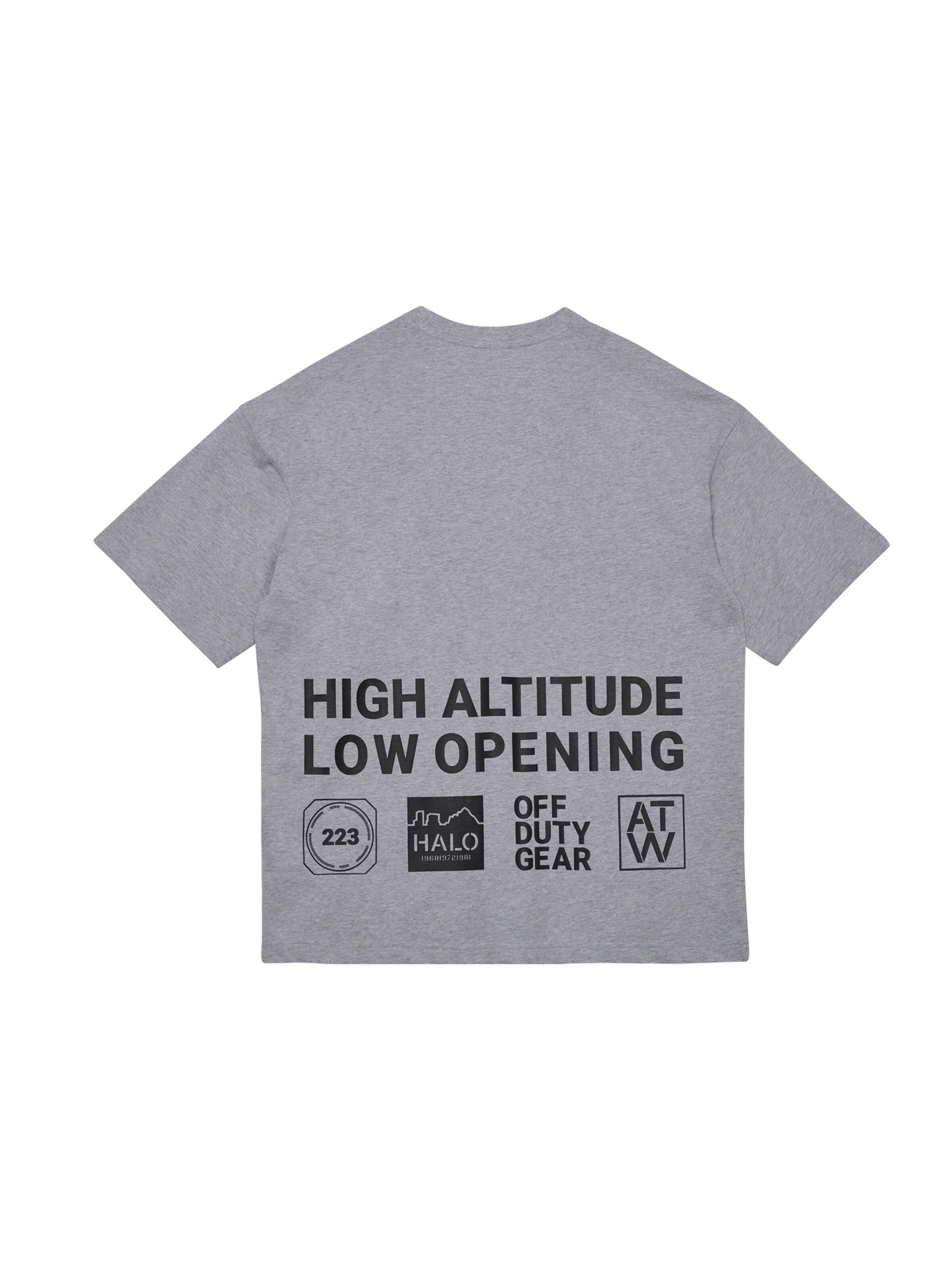 HALO Shirt in Grau