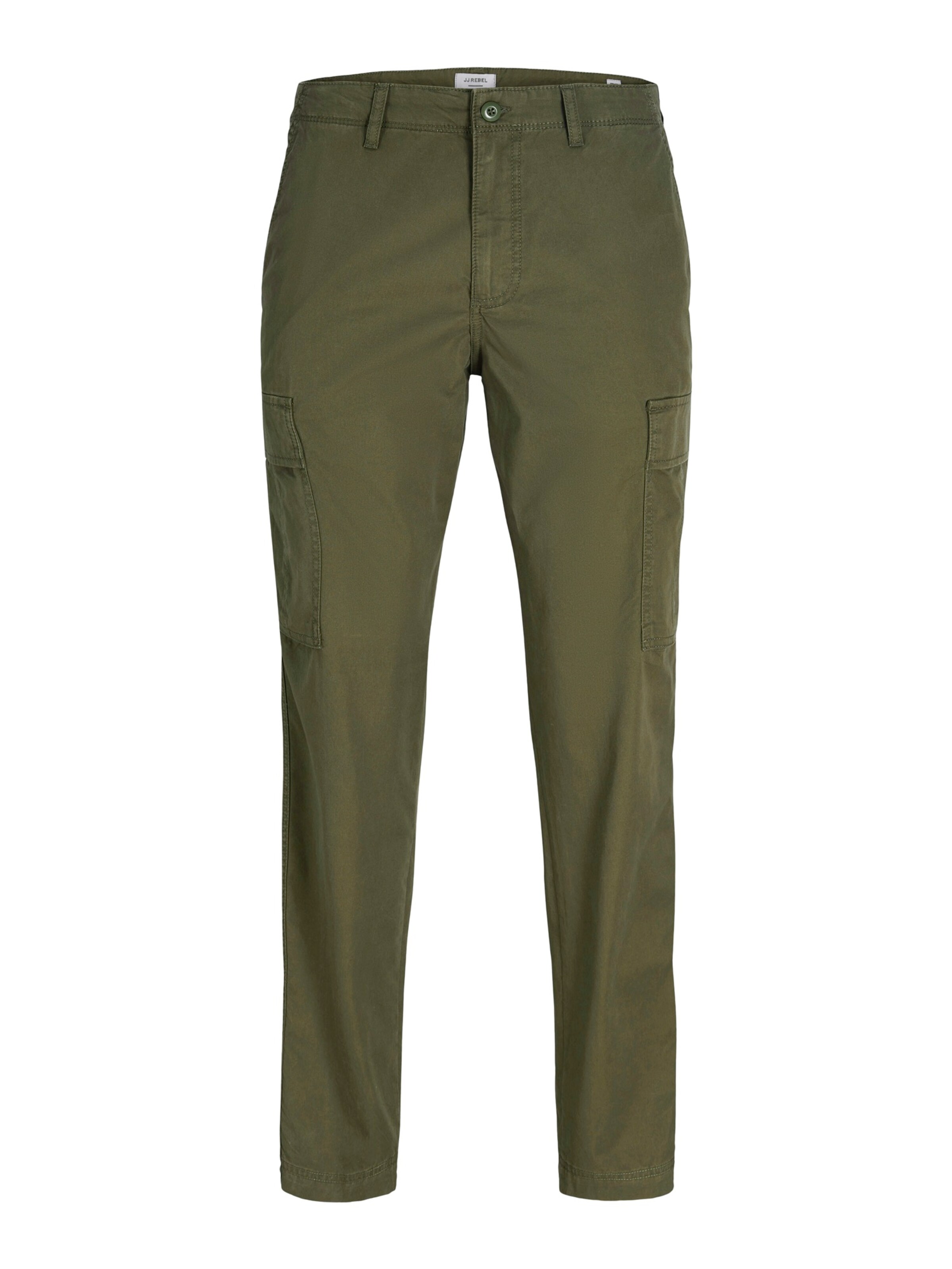 Pantalon cargo 'JREBCARLOS' JJ Rebel en vert : devant