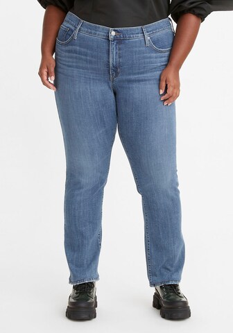 Levi's® Plus Regular Jeans in Blue: front