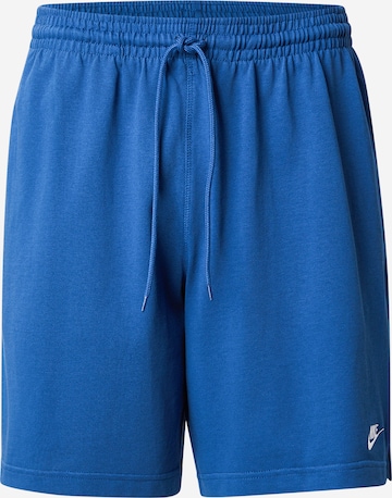 Nike Sportswear Shorts 'Club' in Blau: Vorderseite