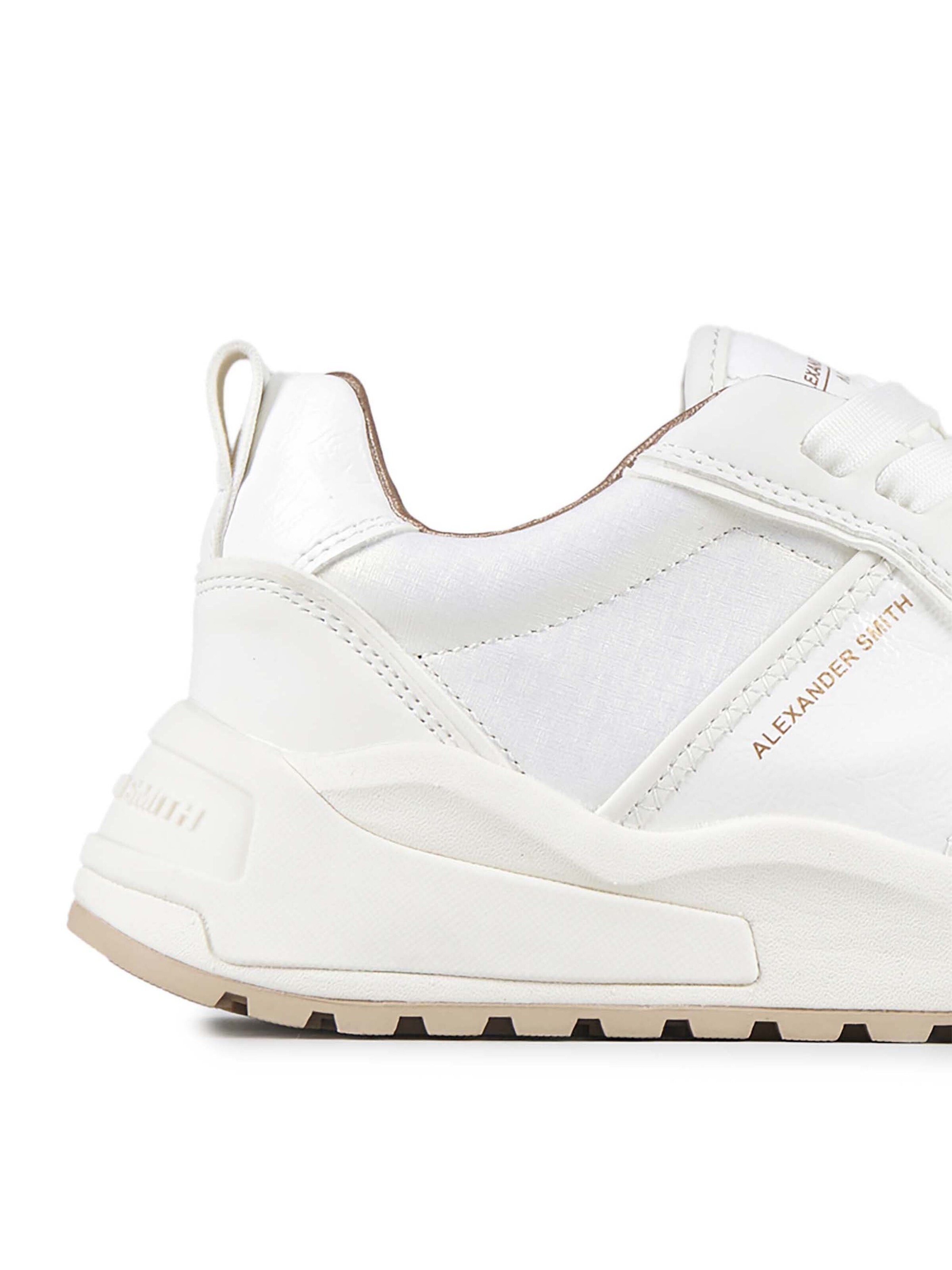 Baskets basses 'Eco-Dover Woman' Alexander Smith en blanc