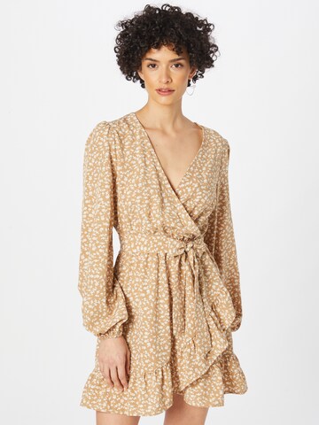 In The Style Dress 'CARYS WHITTAKER' in Brown: front