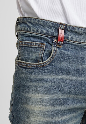 2Y Premium Skinny Jeans 'Eladio' in Blue