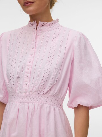 VERO MODA - Vestido camisero 'VMClover' en rosa