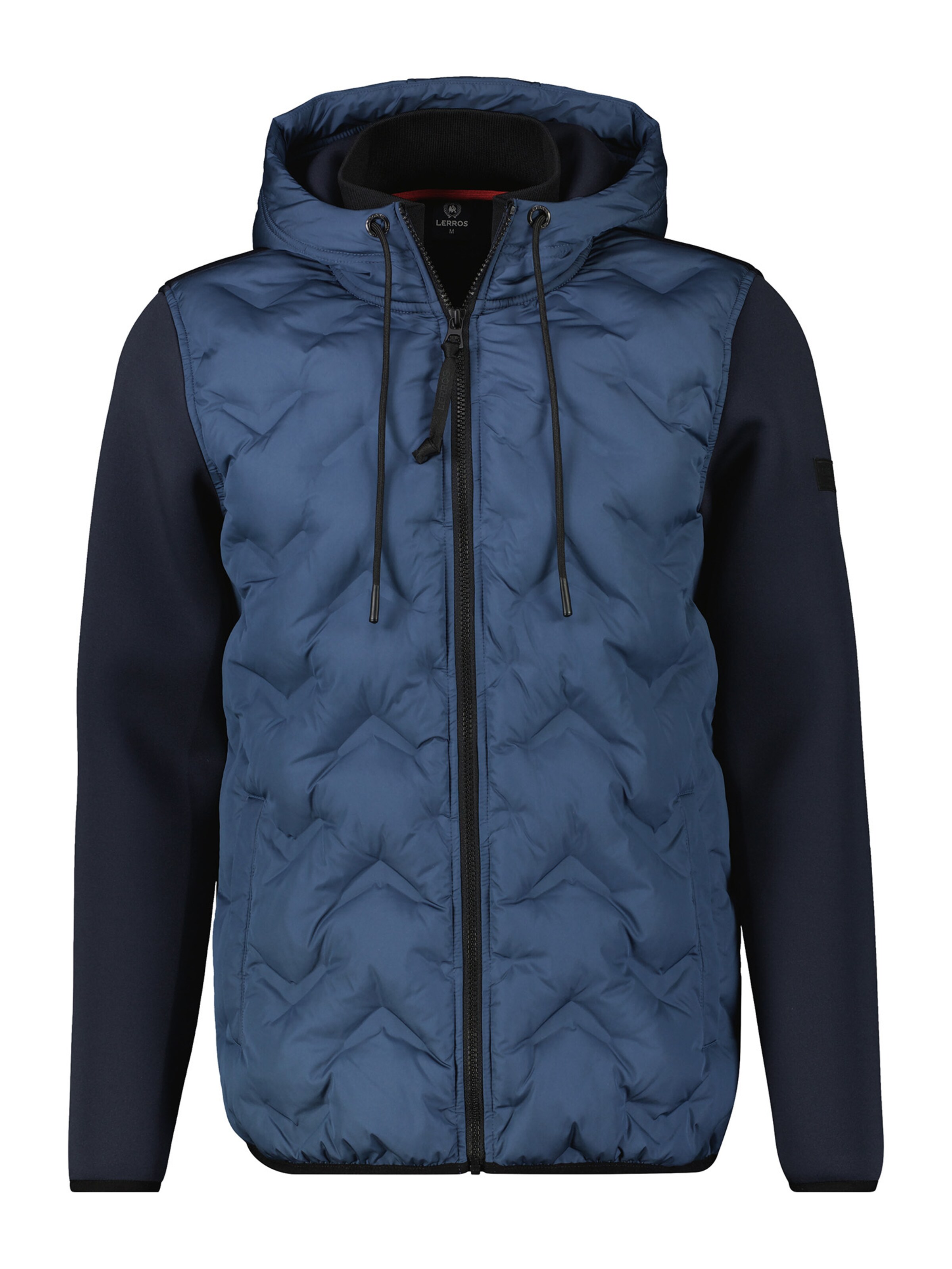 LERROS Sweatvest in Blauw: voorkant