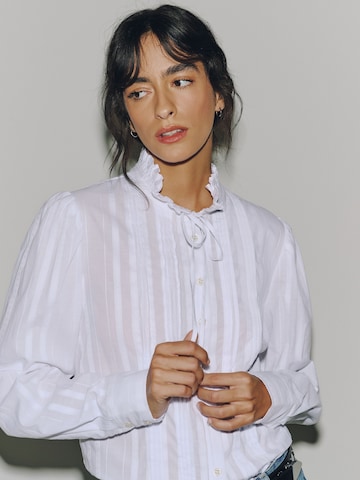 Next Bluse in Weiß