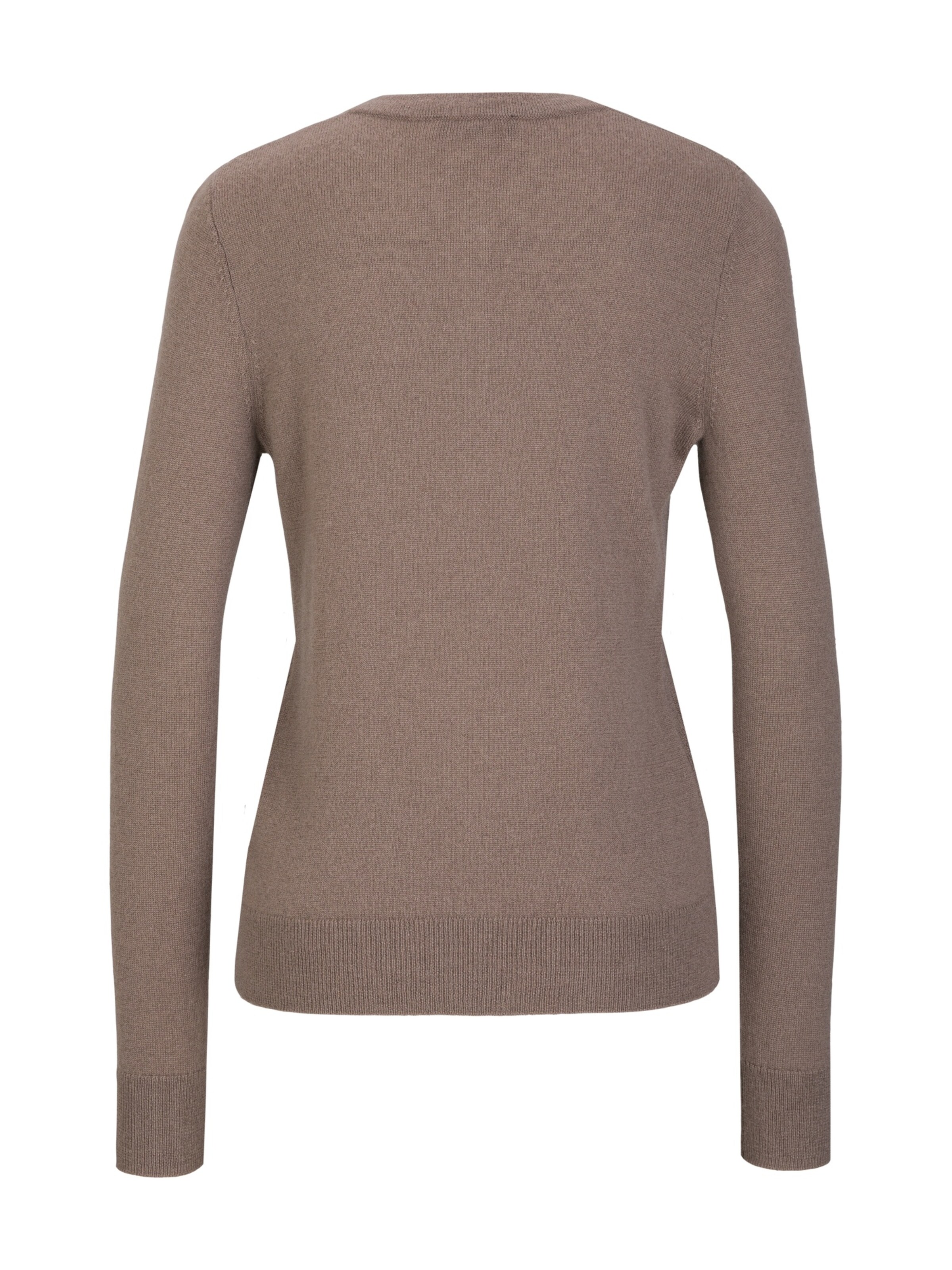 Dine'n'Dance Strickjacke 'Cara' in Braun