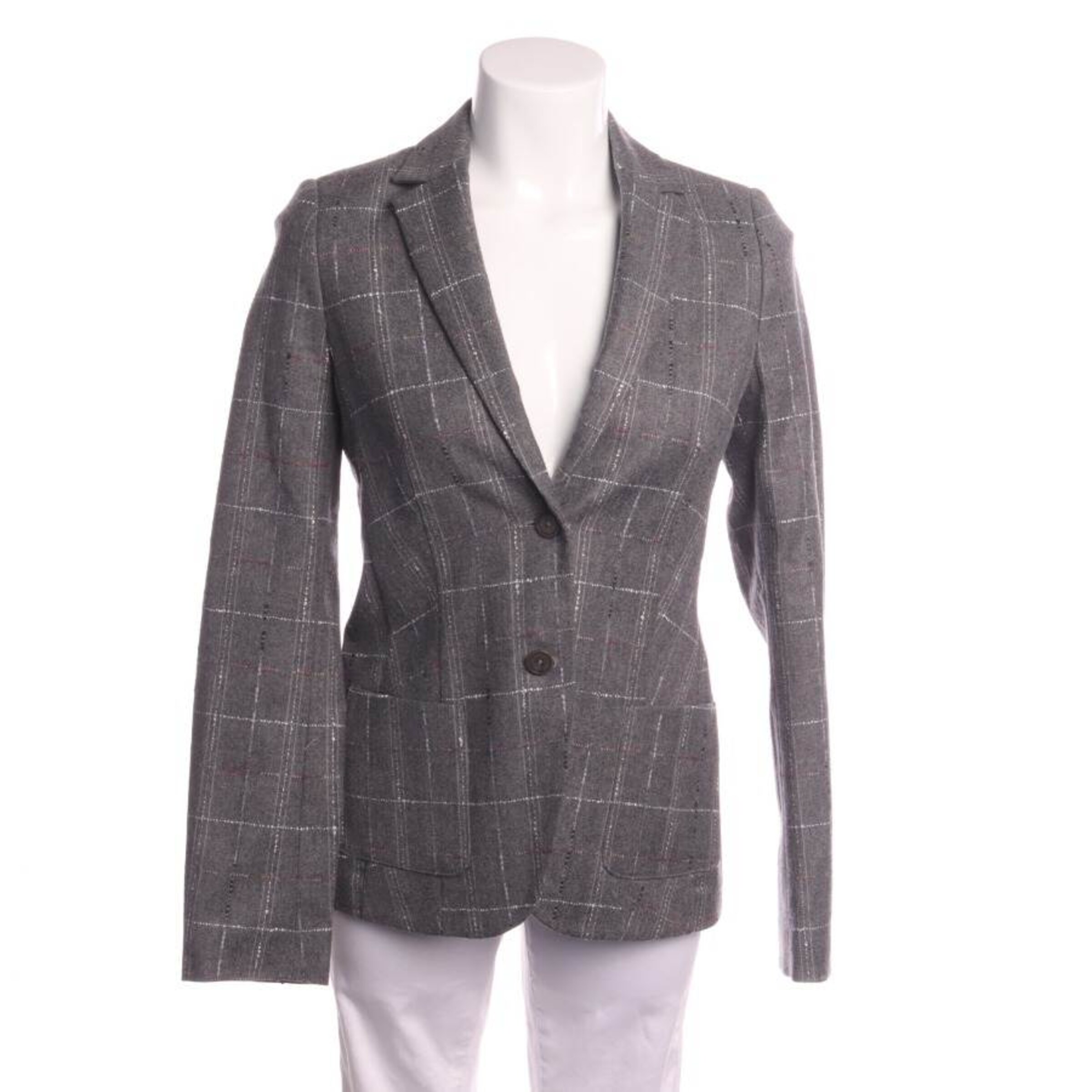 Van Laack Blazer XS in Grau: Vorderseite