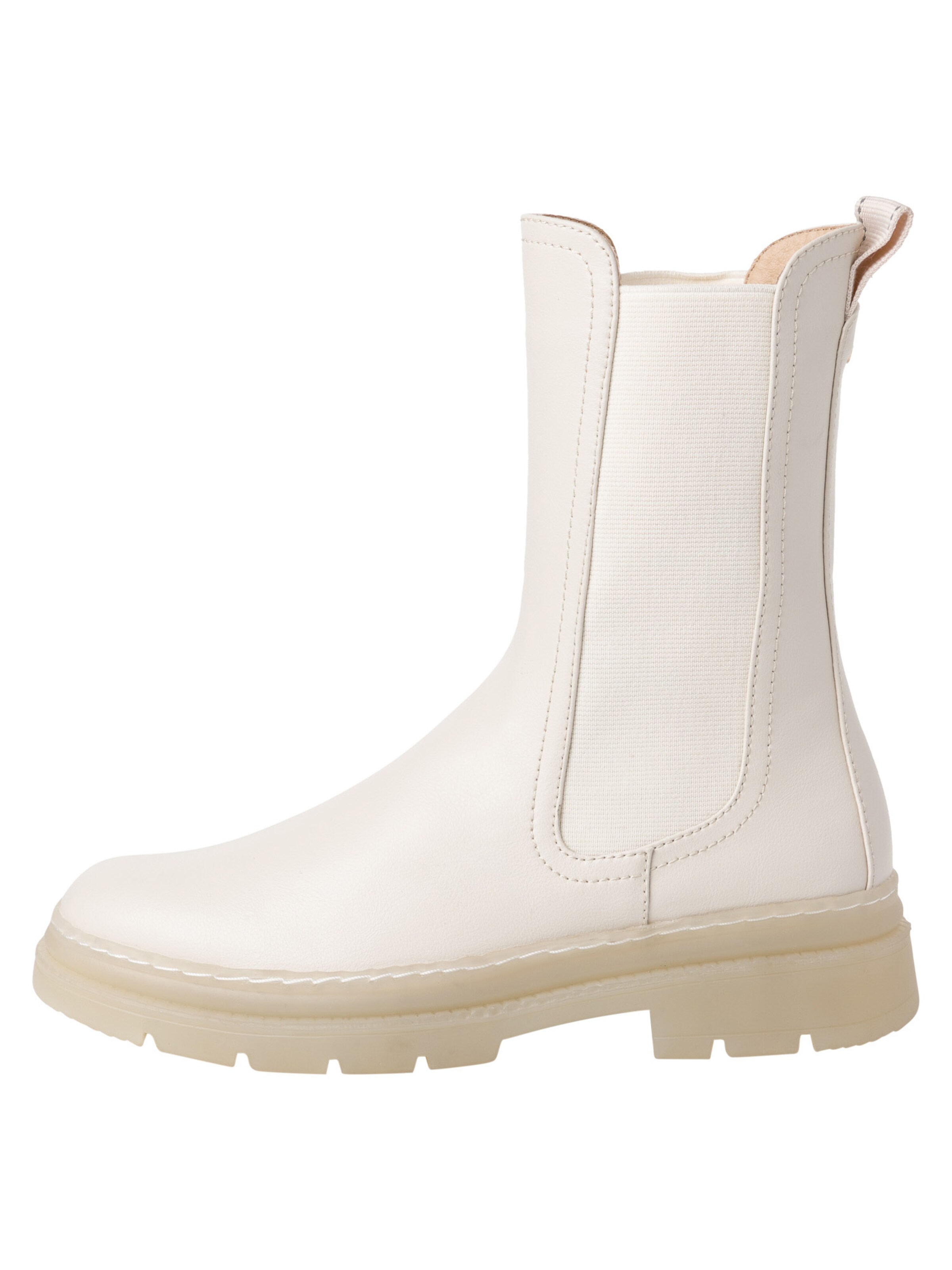 Tamaris Chelsea boots in Wit