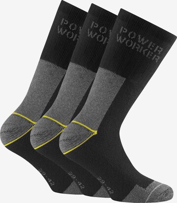 Rohner Socks Socks in Grey: front