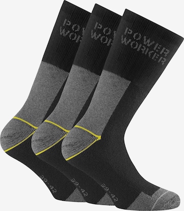 Rohner Socks Socks in Grey: front