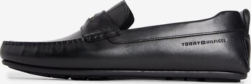 TOMMY HILFIGER Moccasins in Black: front