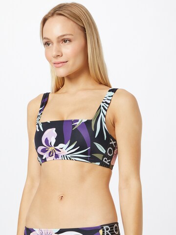 ROXY Bralette Bikini top in Black: front