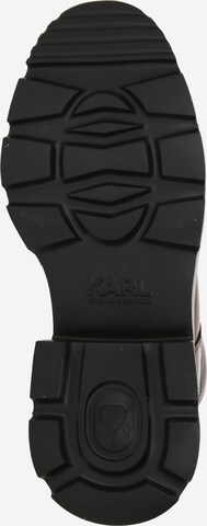 Stivaletto stringato 'DANTON' di Karl Lagerfeld in rosso