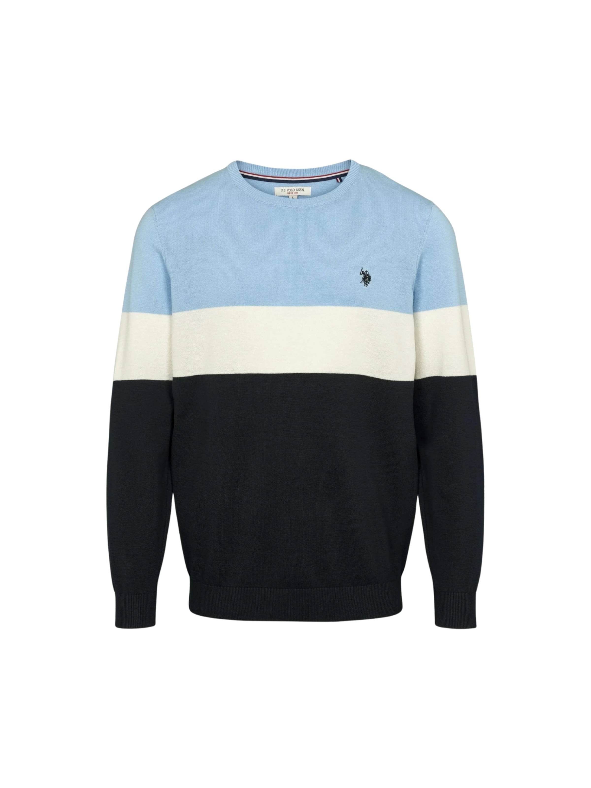 U.S. POLO ASSN. Pullover ' Rene ' in Blau: Vorderseite