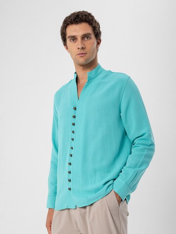 Regular fit Camicia di Antioch in blu