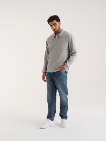 ABOUT YOU x Kevin Trapp Sweatshirt 'LUKE' in Grey
