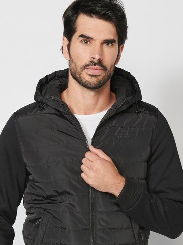 KOROSHI Between-season jacket in Black