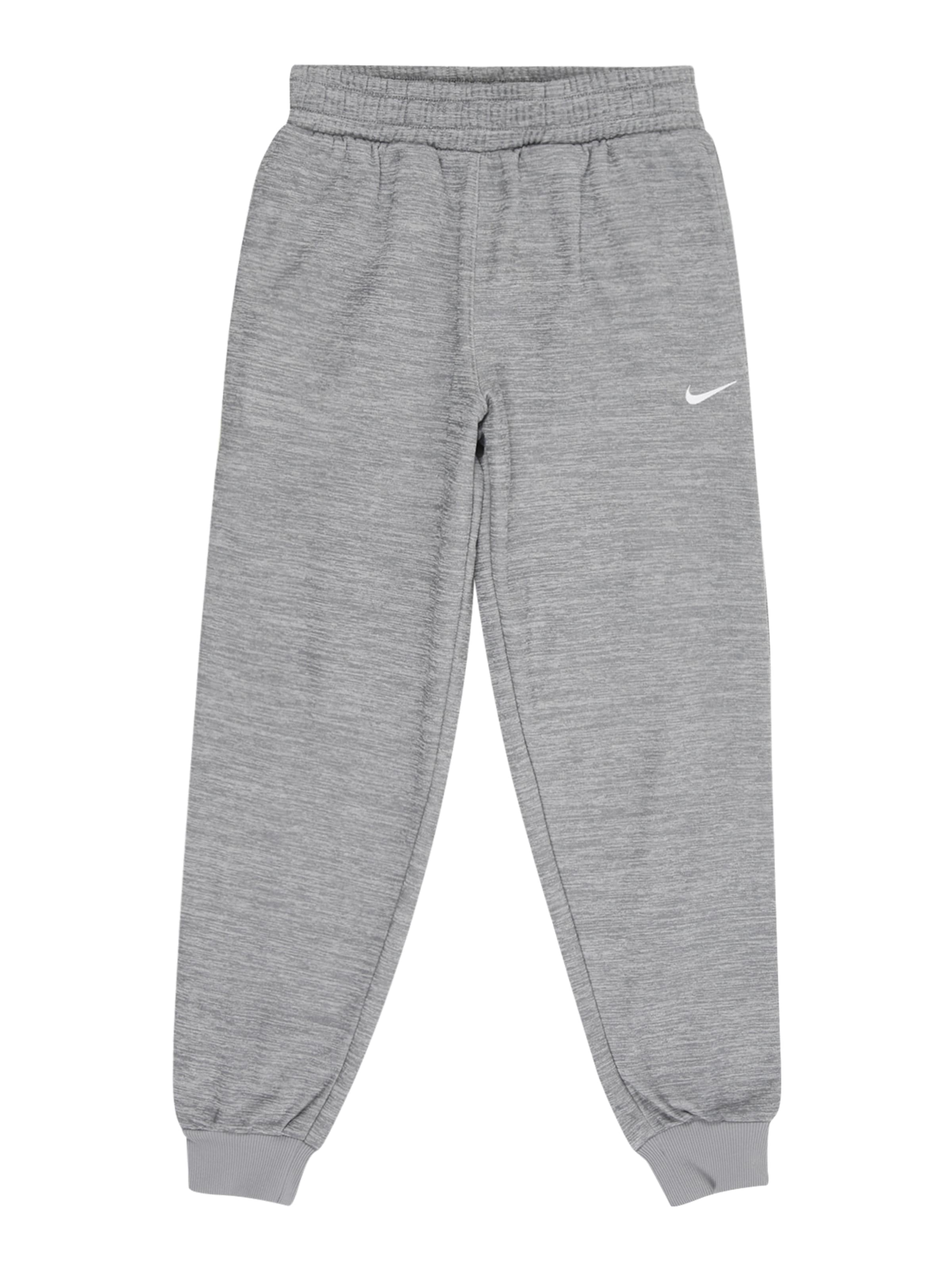 Nike SportswearTapered Hlače 'CLUB' - siva boja: prednji dio