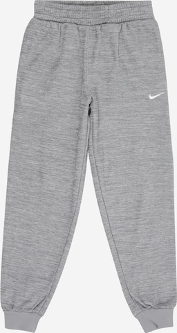 pilka Nike Sportswear Siaurėjantis Kelnės 'CLUB': priekis