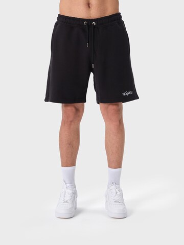 Ossy Homer Loose fit Workout Pants '450 GSM' in Black