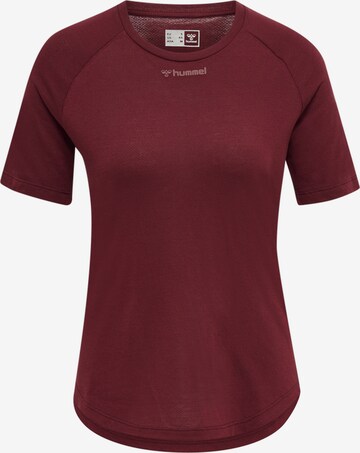 Hummel Performance Shirt in Red: front