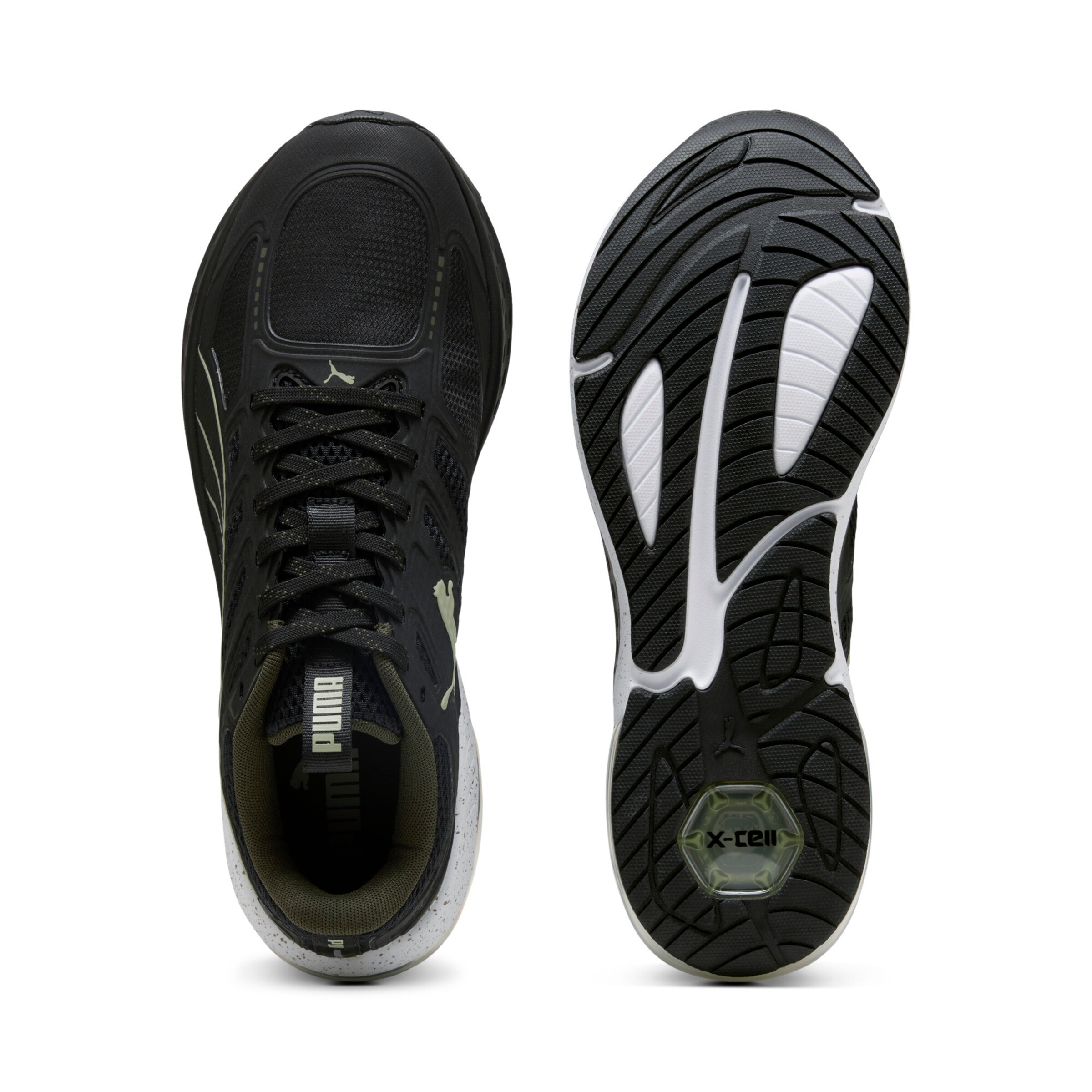 PUMA Running Shoes in Black