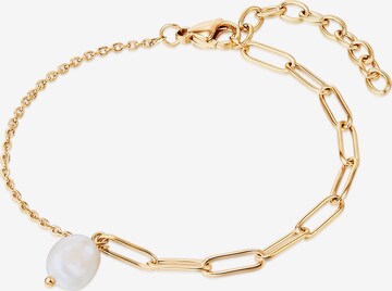 Valero Pearls Bracelet in Gold: front