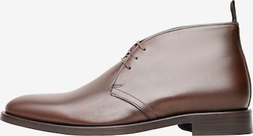 Henry Stevens Lace-Up Boots 'Murray' in Brown