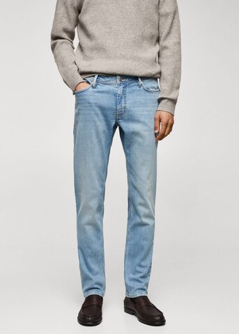 MANGO MAN Loosefit Jeans 'Jan' in Blau: predná strana