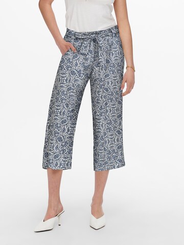 Loosefit Pantalon à pince 'ONLNOVA' ONLY en bleu : devant