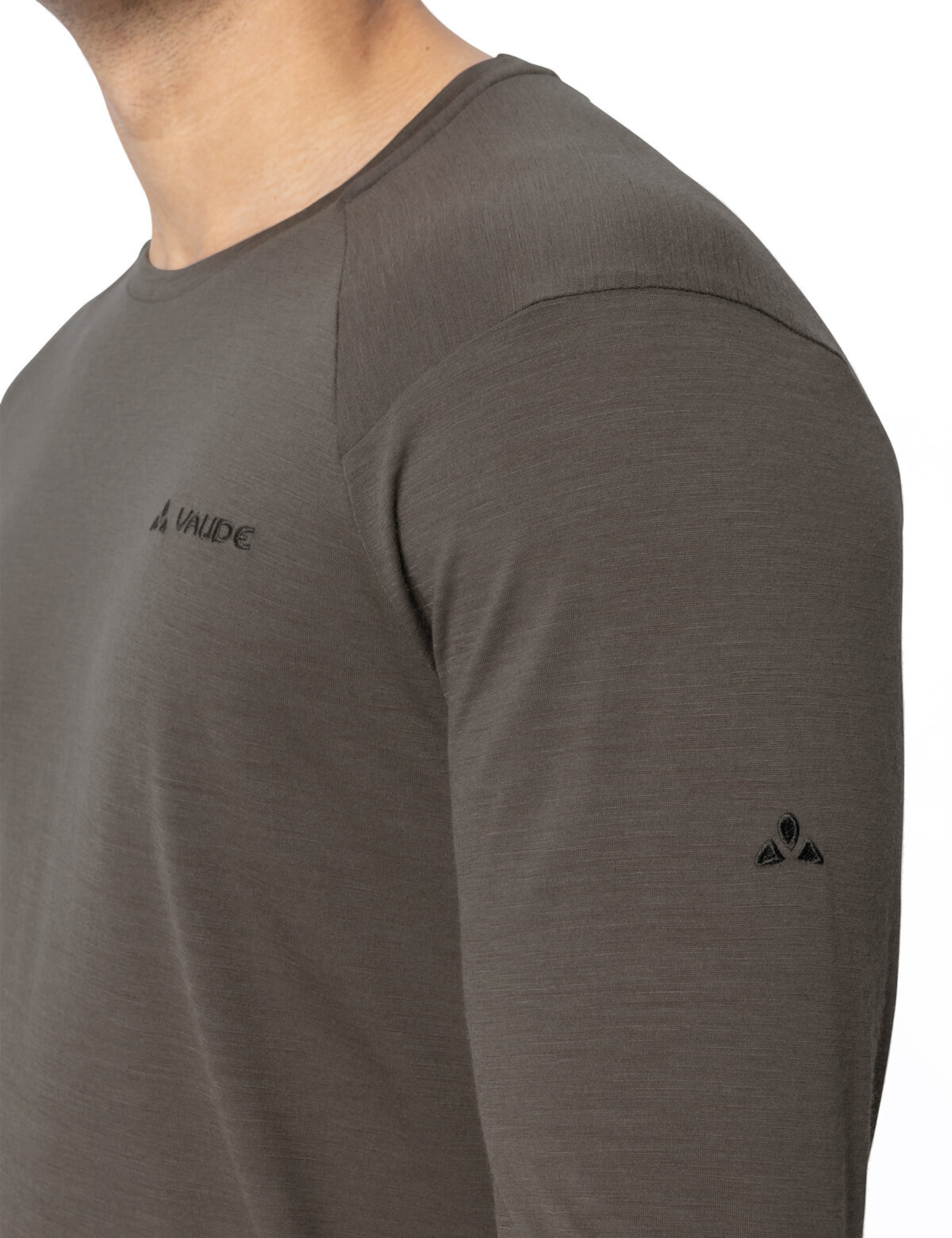 VAUDE Functioneel shirt 'Essential' in Bruin