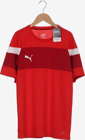 PUMA Shirt in L-XL in Red: front