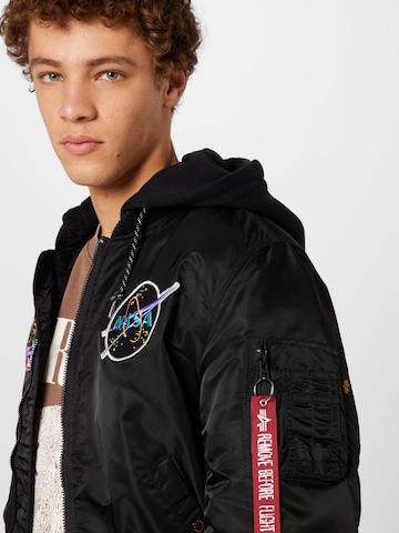 Giacca di mezza stagione di ALPHA INDUSTRIES in nero