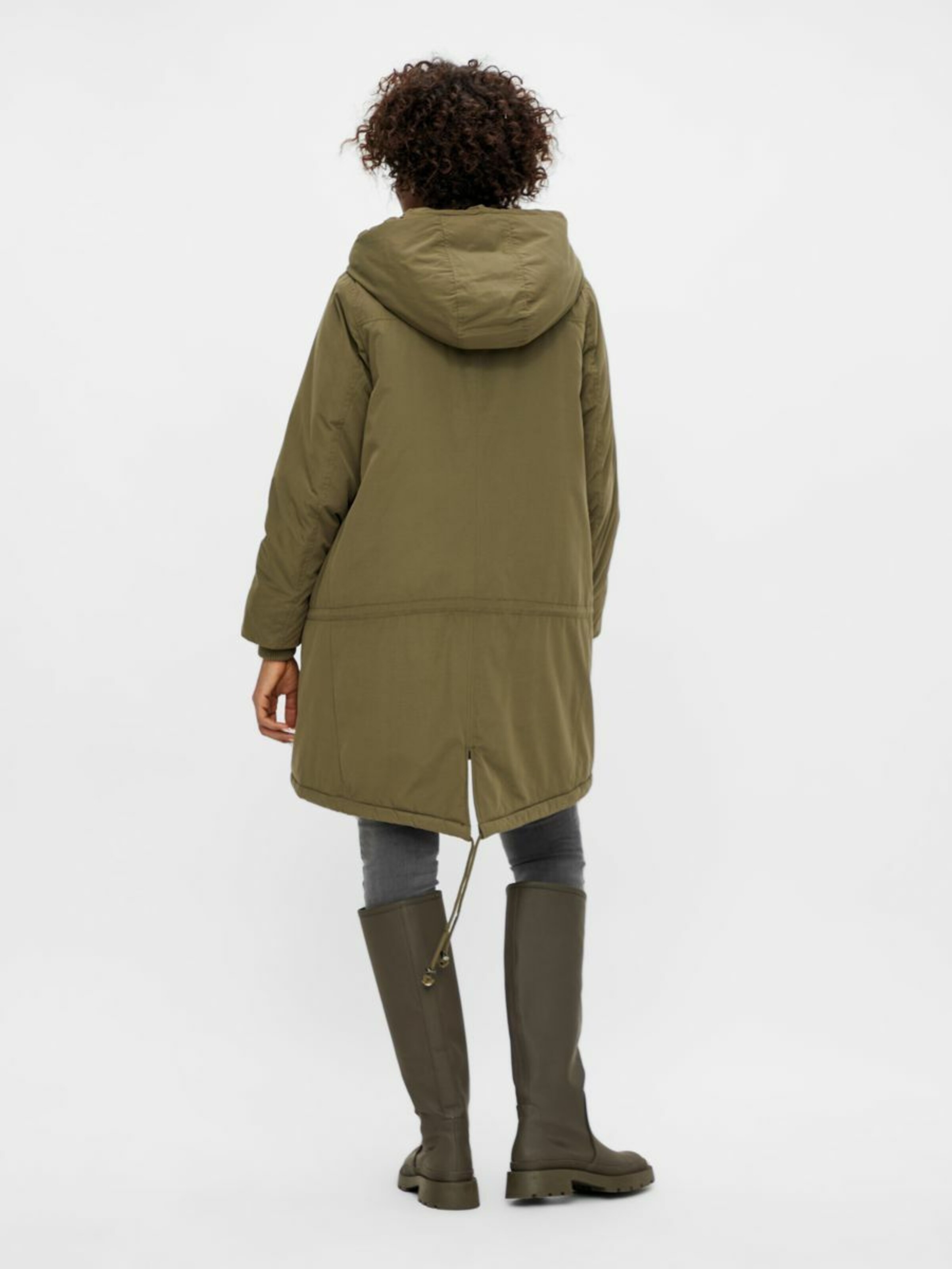 Frauen Umstandsmode MAMALICIOUS Jacke 'Tikkamaddy' in Oliv - EX60752 Frauen Umstandsmode MAMALICIOUS Jacke 'Tikkamaddy' in Oliv - EX60752
