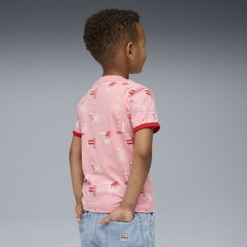PUMA Shirt 'Little Runners' in Pink