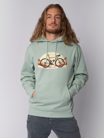 Watapparel Sweatshirt in Groen: voorkant