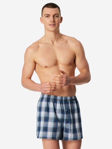 SCHIESSER Boxer shorts ' Multipacks ' in Blue: front
