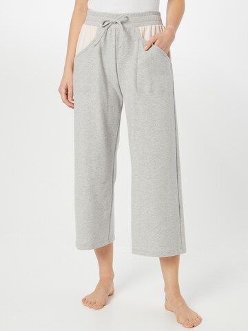 CALIDA Панталон пижама в сиво: отпред