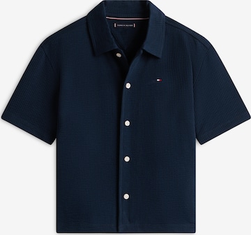 mėlyna TOMMY HILFIGER Patogus modelis Marškiniai: priekis