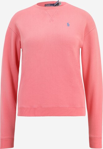 Sweat-shirt Polo Ralph Lauren en rose : devant
