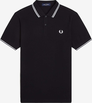 Fred Perry Shirt in Black: front