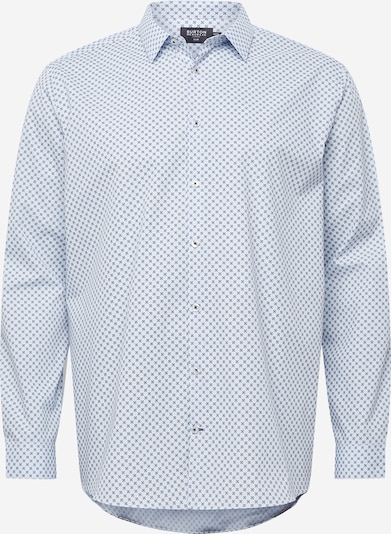 BURTON MENSWEAR LONDON (Big & Tall) Overhemd 'NON IRON' in de kleur Opaal / Wit, Productweergave
