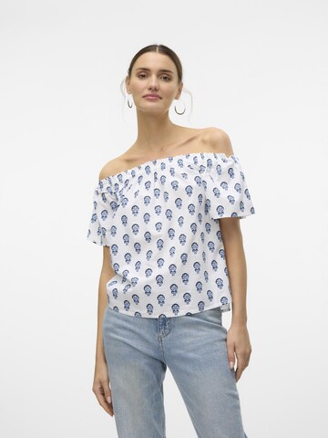 VERO MODA Top 'MYKONOS' in White: front