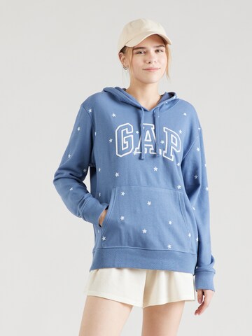 GAP Свитшот 'HERITAGE' в Синий: спереди