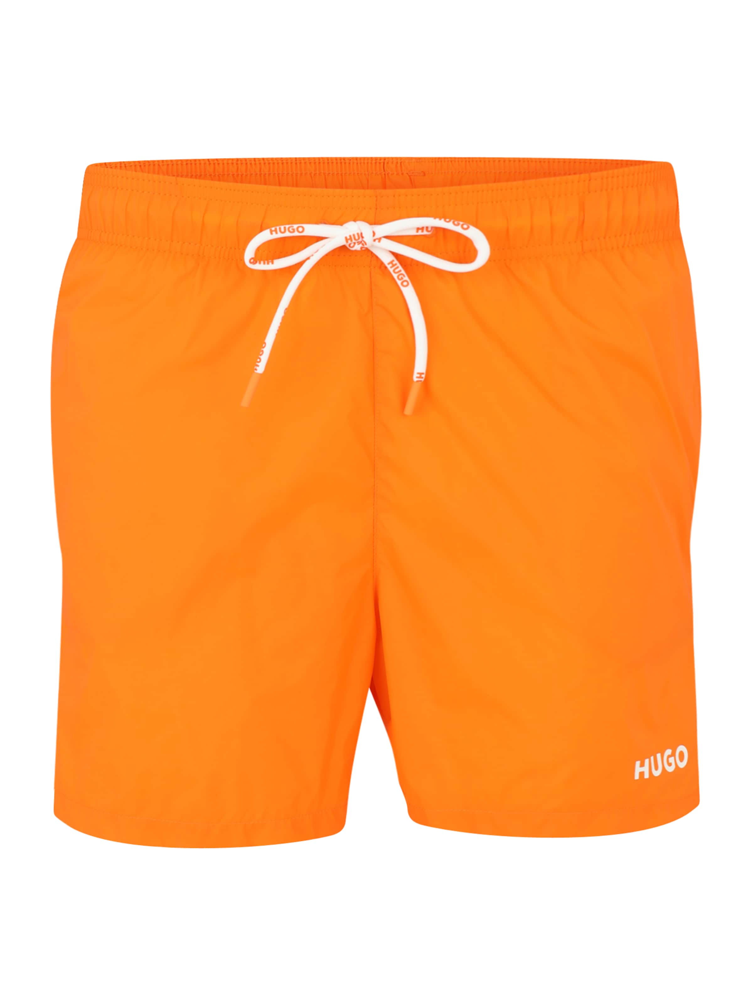 HUGO Plavecké šortky 'HAITI' - Oranžová: predná strana