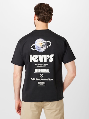 LEVI'S ® - Camisa 'Vintage Fit Graphic Tee' em preto