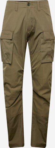 Effilé Pantalon cargo G-Star RAW en vert : devant