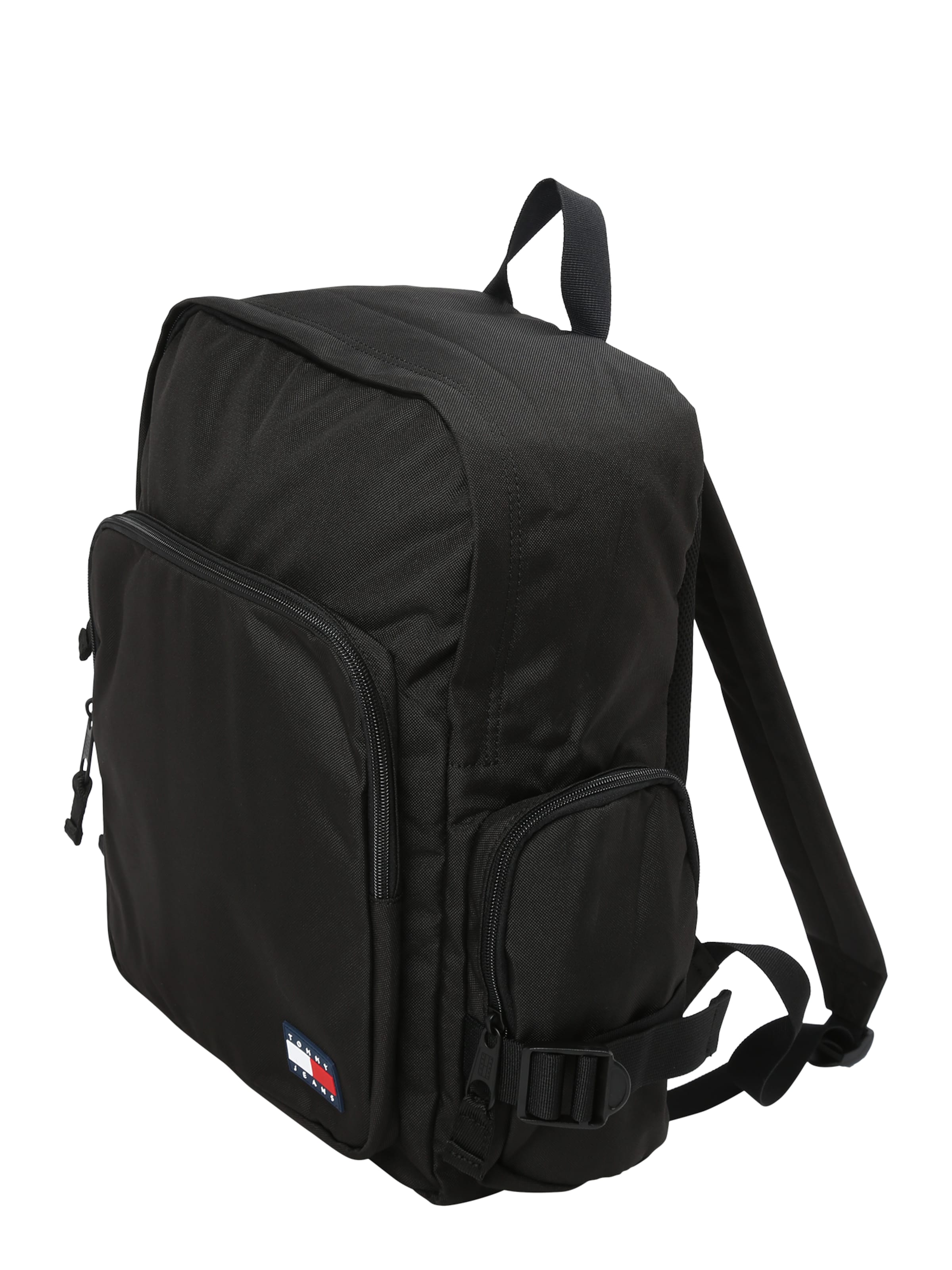 Tommy Jeans Backpack 'Duty' in Black: front