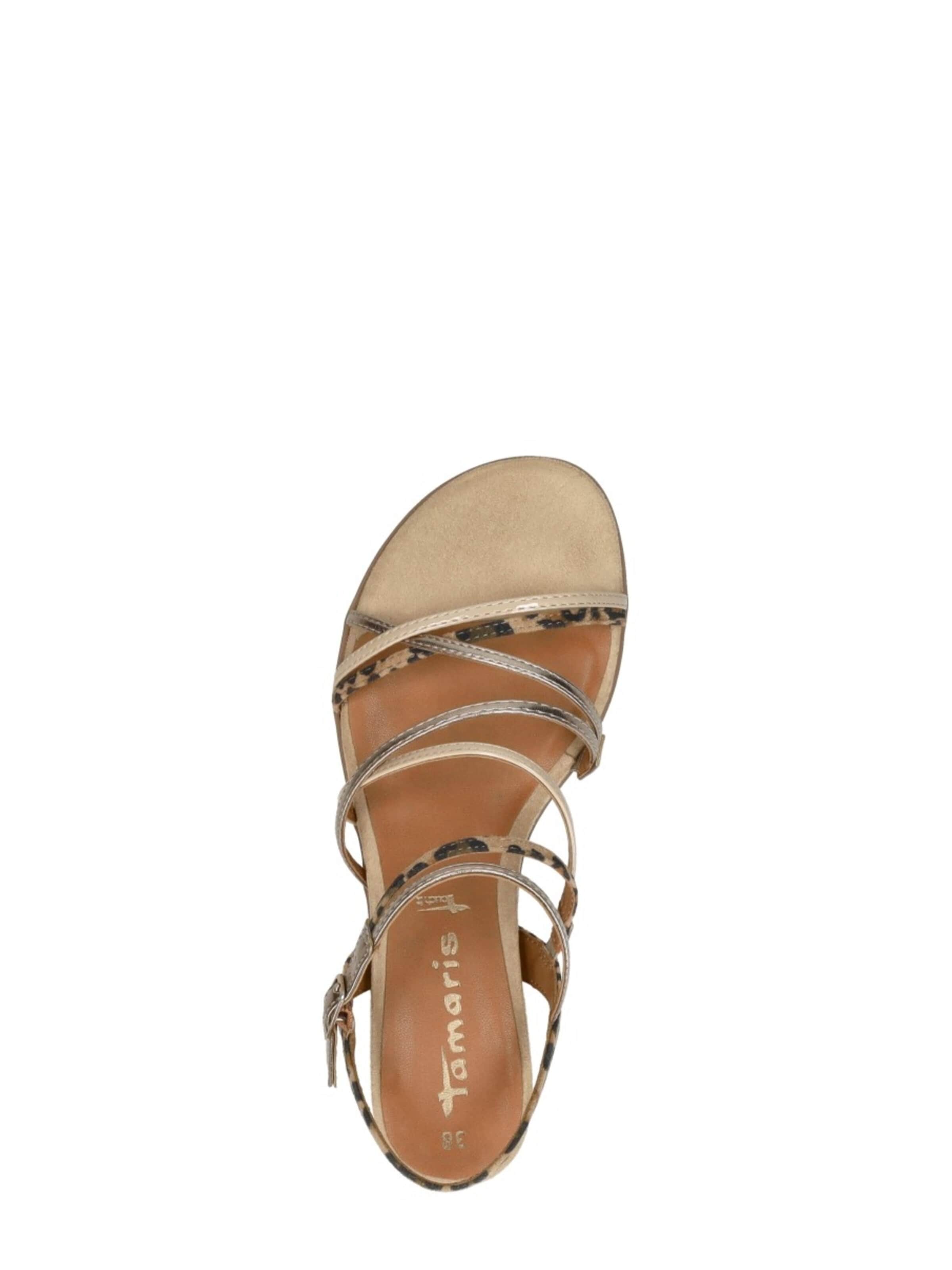 Sandales 'Sandalen Plat' Tamaris en marron